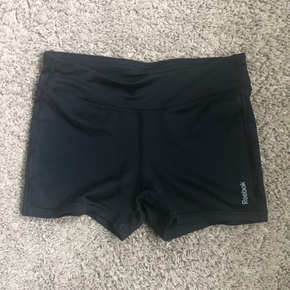 Reebok Shorts Womens Black Size S Dri Fit Running Athletics Elastic Waist